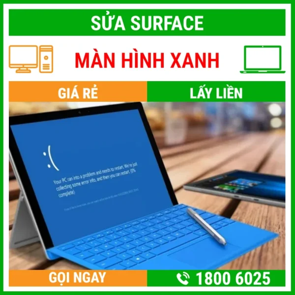 Sửa Surface Bị Màn Hình Xanh - Địa Chỉ Sửa Laptop Lấy Liền Uy Tín Giá Rẻ