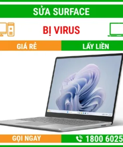 Sửa Surface Bị Virus - Địa Chỉ Sửa Laptop Lấy Liền Uy Tín Giá Rẻ