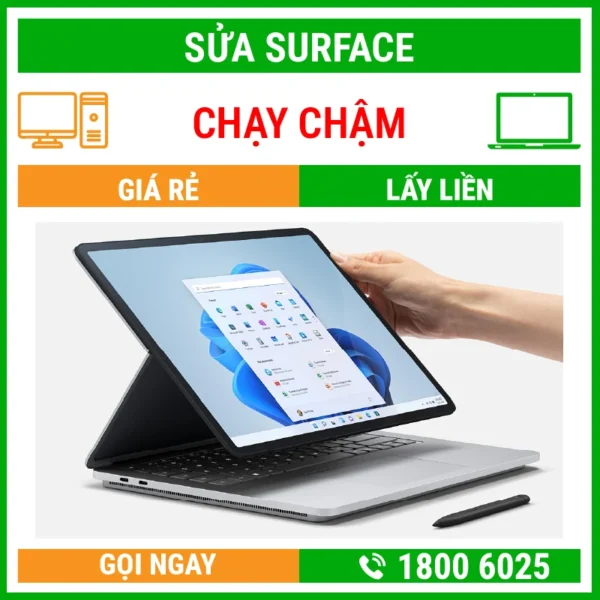 Sửa Surface Chạy Chậm – Địa Chỉ Sửa Laptop Lấy Liền Uy Tín Giá Rẻ