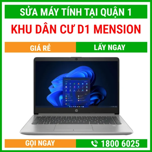 Sửa Máy Tính Tại Khu Dân Cư D1 Mension Quận 1