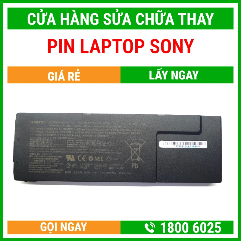 Pin Laptop Sony Giá Rẻ TP HCM | Vi Tính Trường Thịnh