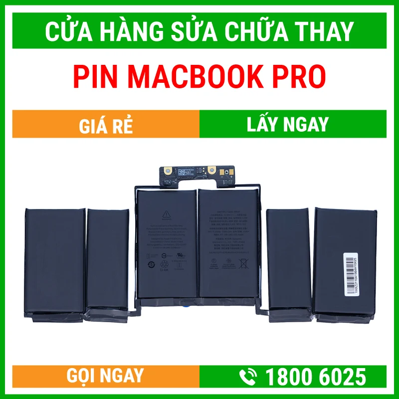 Pin Macbook Pro Giá Rẻ TP HCM | Vi Tính Trường Thịnh