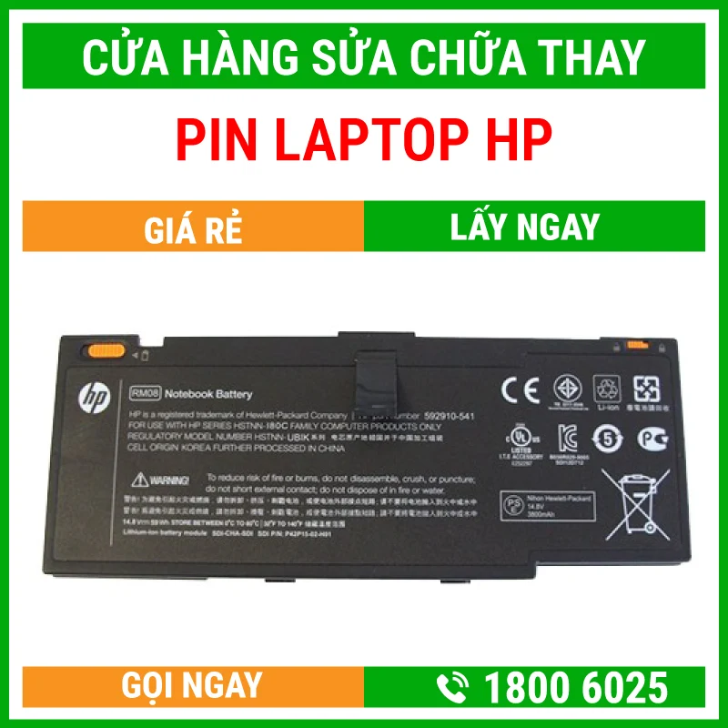 Pin Laptop Hp Giá Rẻ TP.HCM | Vi Tính Trường Thịnh