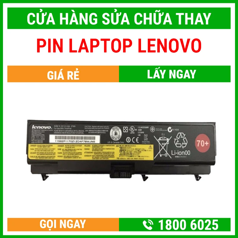 Pin Laptop Lenovo Giá Rẻ TP.HCM | Vi Tính Trường Thịnh