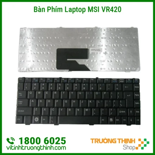 Bàn Phím Laptop MSI VR420