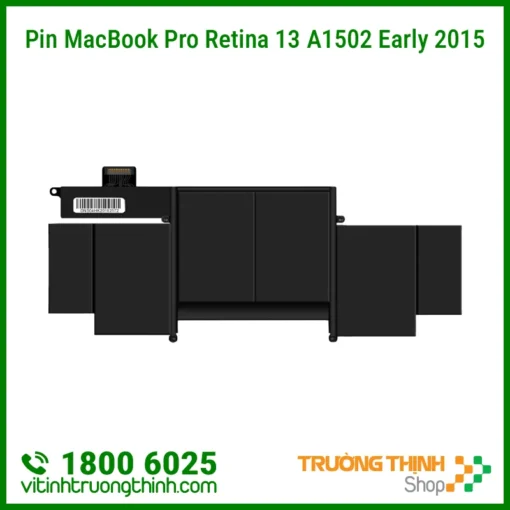 Pin A1582 A1493 Chính Hãng Cho Apple MacBook Pro Retina 13 A1502 Early 2015