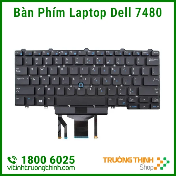 Bàn Phím laptop Dell Latitude 7480