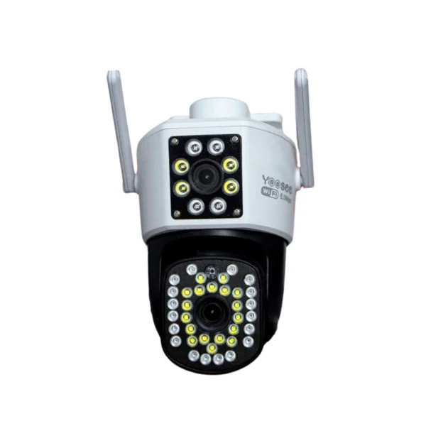 Camera Ngoài Trời Yoosee QPT308 44 Led 2 Ống Kính (Có Màu Ban Đêm)