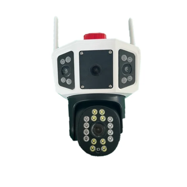 Camera Wifi Ngoài Trời Yoosee 3 QPT009 – 3 Khung Hình Đèn Cảnh Báo ( Có Màu Ban Đêm )