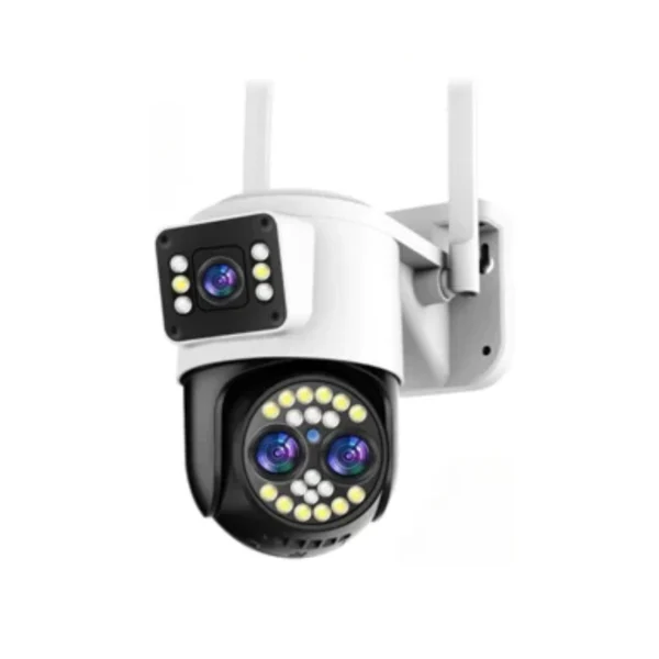 Camera Wifi Yoosee 2 Khung Hình QPT28 4MP (Mỗi Mắt 2MP) – Ống Kính Zoom 12x Vật Lý, Có Màu Ban Đêm