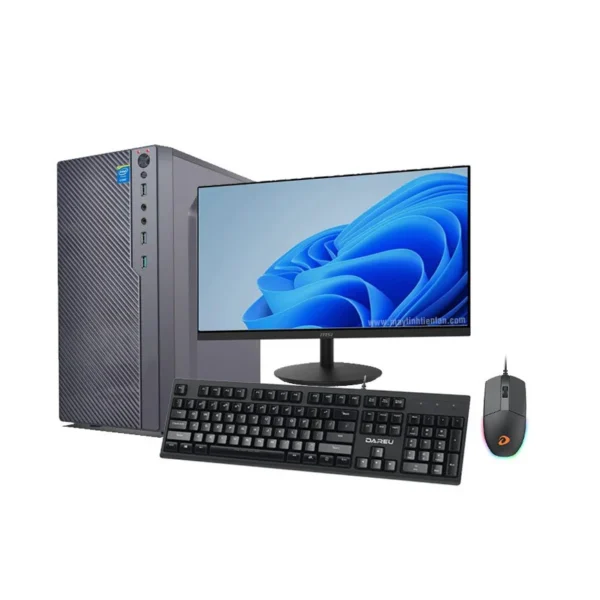 Máy Tính PC Đồ Họa H81 / i5-4570 / 8G / SSD / GTX1050 / 24inch