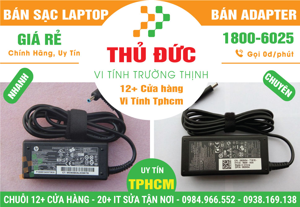 Bán Sạc Laptop Quận Thủ Đức
