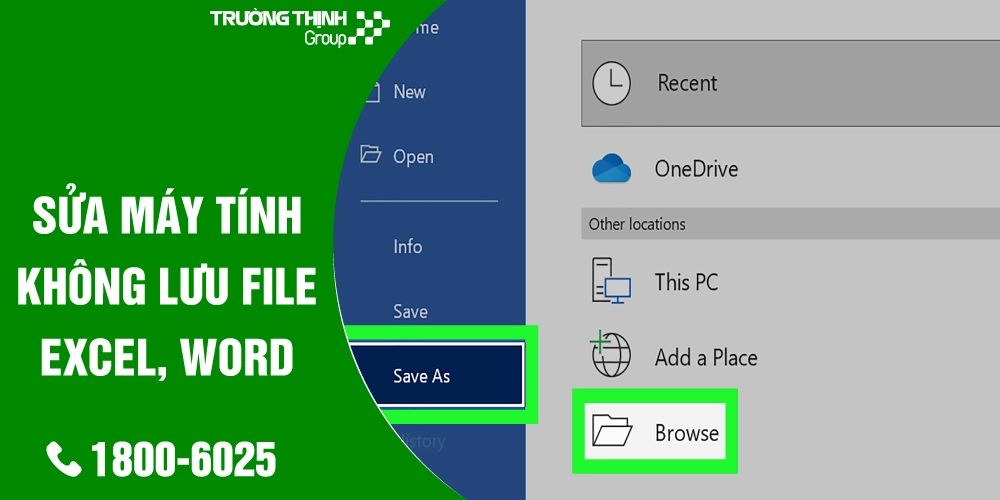 Chỗ Sửa Máy Tính Không Lưu Được File Excel, Word Tại Quận Tân Bình