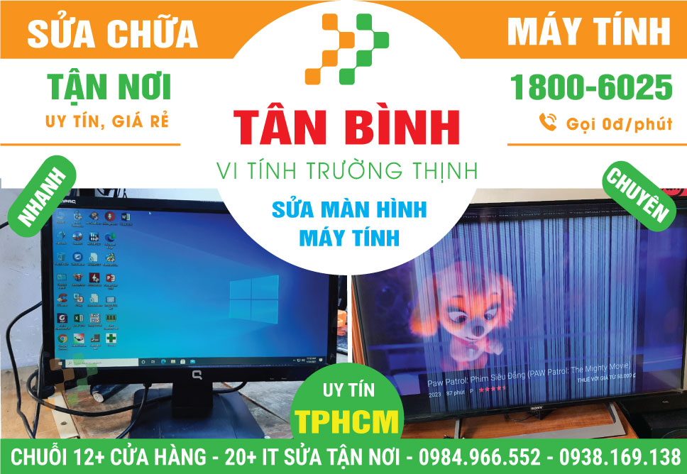 Sửa Màn Hình Máy Tính Tại Tân Bình – Thay LCD Tận Nơi