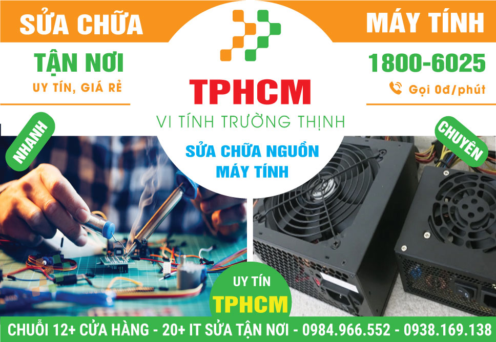 Sửa Nguồn Máy Tính - Thay PSU PC Chính Hãng, Giá Rẻ