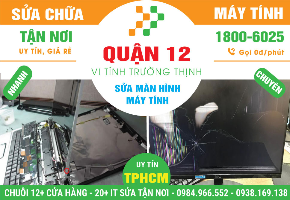 Sửa Màn Hình Máy Tính Tại Quận 12 Lấy Ngay