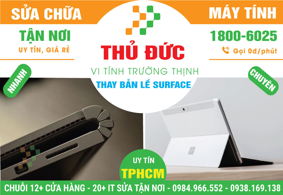 Thay Bản Lề Surface Quận Thủ Đức Tận Nhà