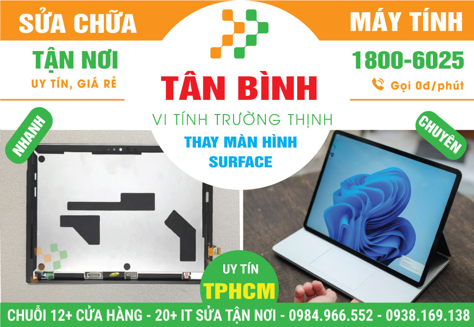 Thay Màn Hình Surface Quận Tân Bình Tận Nơi