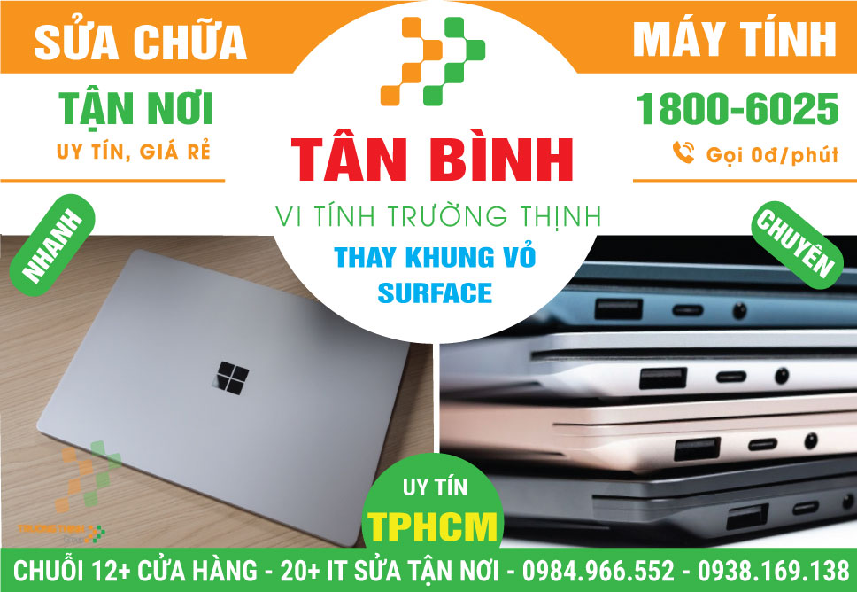 Thay Vỏ Surface Quận Tân Bình Lấy Liền
