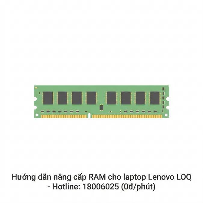 Thay RAM laptop Lenovo LOQ ở đâu uy tín, giá rẻ tại TPHCM?