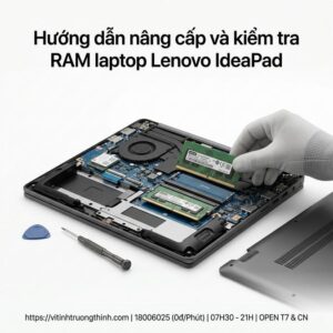 Nâng cấp RAM laptop Lenovo IdeaPad giá rẻ lấy ngay tại TPHCM