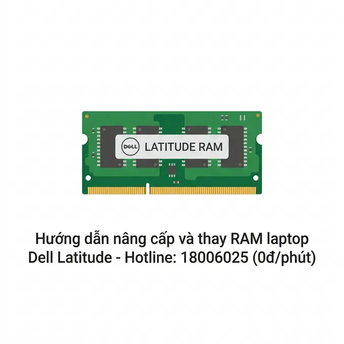 Nên sửa hay thay RAM laptop Dell Latitude uy tín lấy ngay? Trung tâm sửa laptop TPHCM