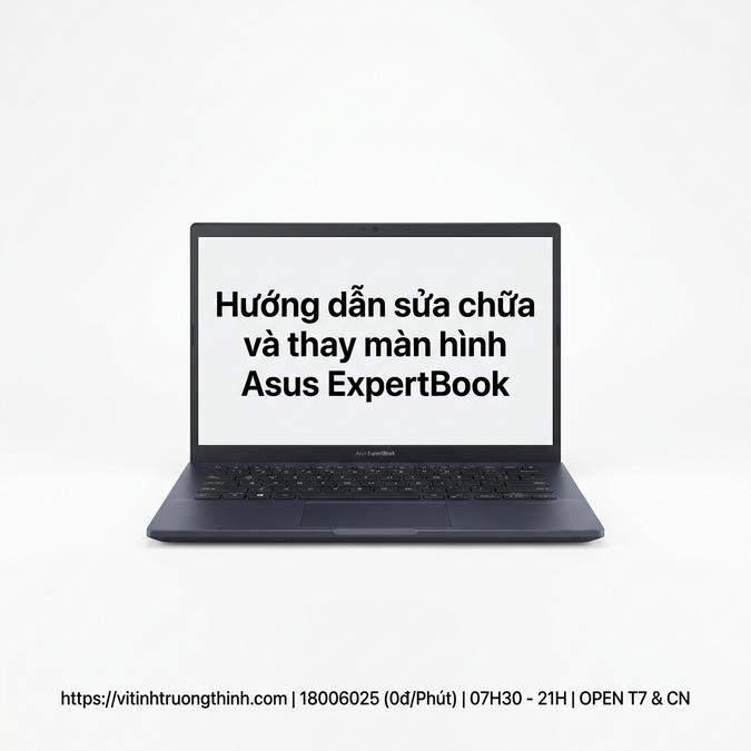 Thay màn hình laptop Asus ExpertBook giá rẻ lấy ngay tại TPHCM
