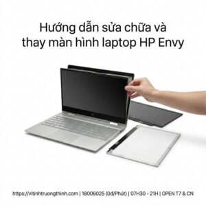 Thay màn hình laptop HP Envy giá rẻ lấy ngay tại TPHCM