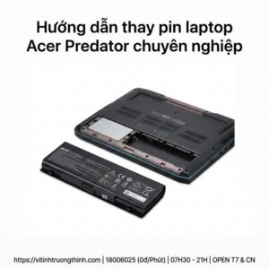 Thay pin laptop Acer Predator uy tín lấy ngay tại TPHCM