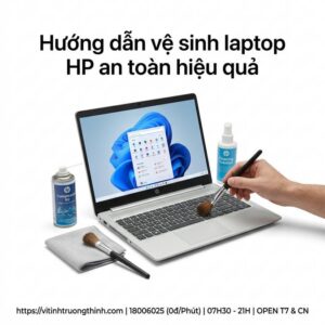 Cách sửa vệ sinh laptop HP lấy ngay uy tín tại TPHCM?