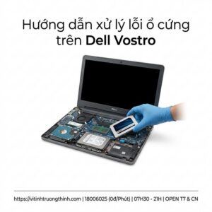Thay ổ cứng laptop Dell Vostro giá rẻ lấy ngay tại TPHCM?