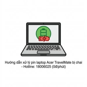 Thay pin laptop acer travelmate giá rẻ lấy ngay tại TPHCM?