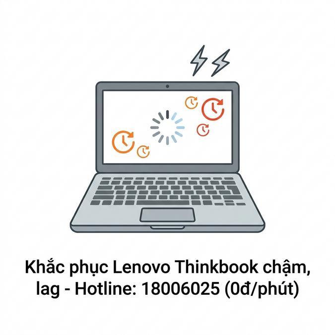 Khắc phục Lenovo Thinkbook chậm, lag