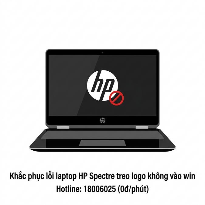 Khắc phục lỗi laptop HP Spectre treo logo không vào win