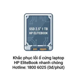 Thay ổ cứng laptop HP EliteBook uy tín lấy ngay tại TPHCM