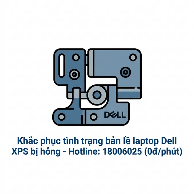 Thay bản lề laptop Dell XPS ở đâu uy tín lấy ngay?