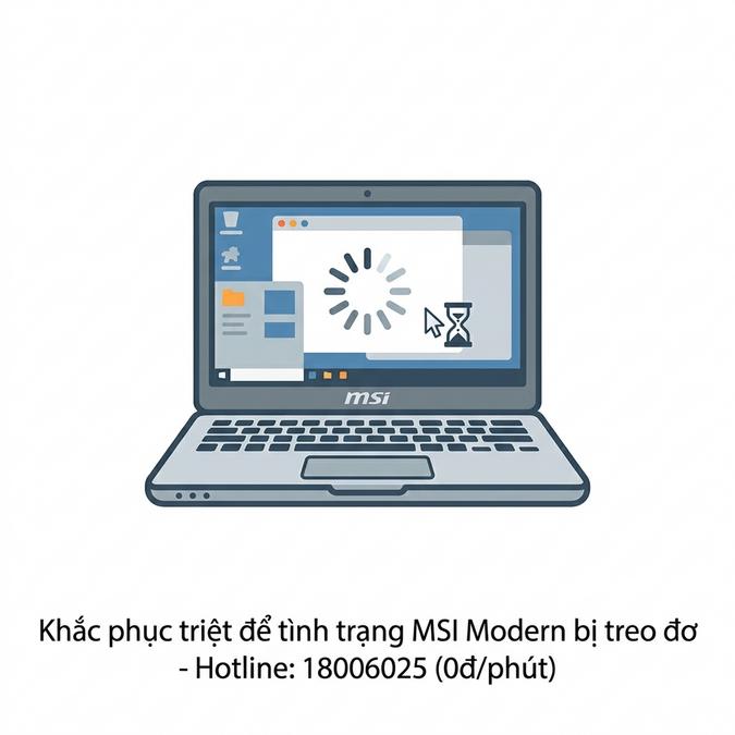Khắc phục triệt để tình trạng MSI Modern bị treo đơ