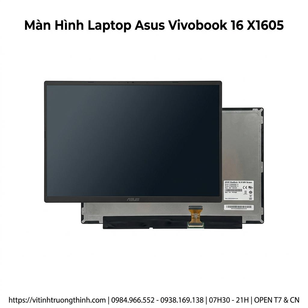 Màn Hình Laptop Asus Vivobook 16 X1605 Chính Hãng, Sắc Nét, Thay Lấy Ngay giá rẻ tại TPHCM