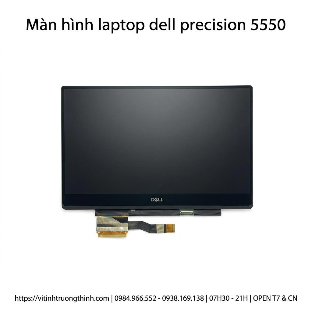 Màn hình laptop Dell Precision 5550 cao cấp, chuẩn màu đồ họa, thay lấy ngay giá rẻ tại TPHCM