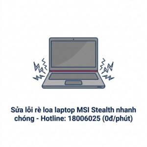 Sửa Laptop MSI Stealth Bị Rè Loa Uy Tín Giá Rẻ Lấy Ngay TPHCM
