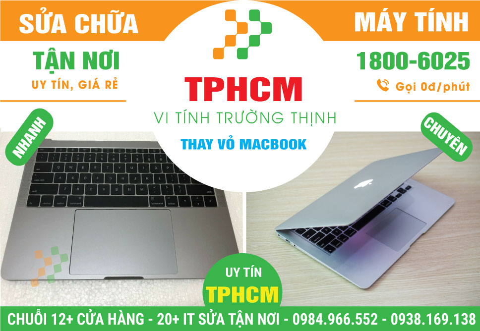Thay Vỏ Macbook Nhanh Chóng Ở TPHCM