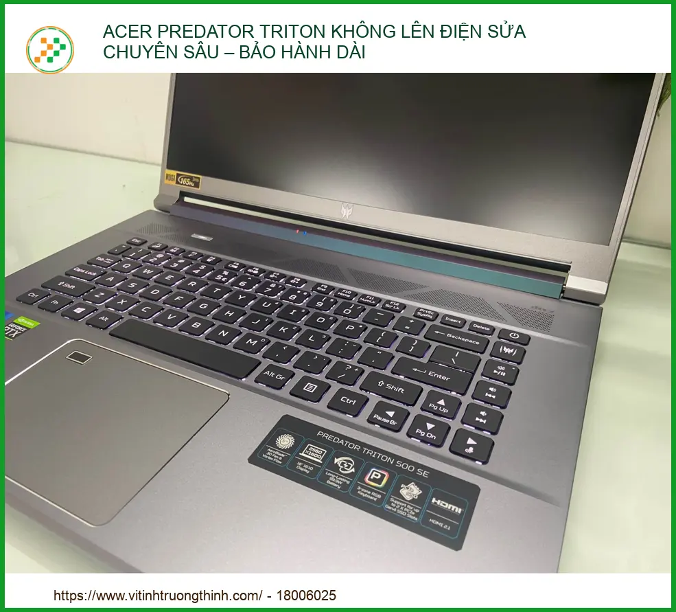 Acer Predator Triton Không Lên Điện Sửa Chuyên Sâu – Bảo Hành Dài