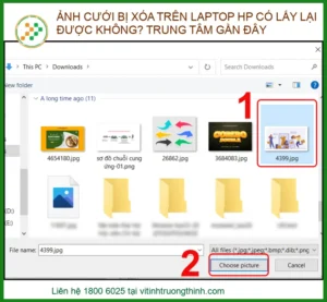 Ảnh cưới bị xóa trên laptop HP có lấy lại được không? Trung tâm cứu dữ liệu uy tín gần đây
