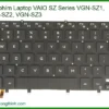 Bàn Phím Laptop Vaio Sz Series Vgn-sz1, Vgn-sz2, Vgn-sz3 Chính Hãng – Thay Thế Uy Tín Tphcm