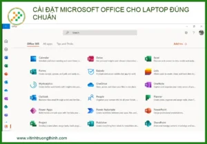 Hướng Dẫn Cài Đặt Microsoft Office Cho Laptop Đúng Chuẩn A-Z (2026)