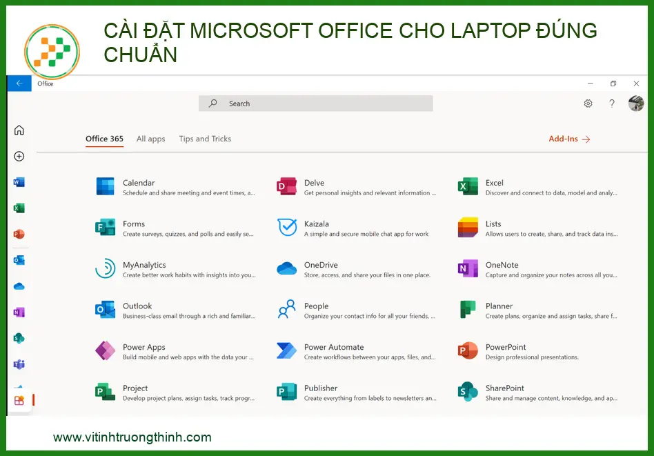 Hướng Dẫn Cài Đặt Microsoft Office Cho Laptop Đúng Chuẩn A-Z (2026)