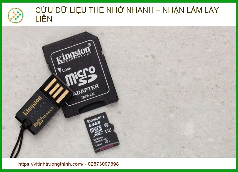 Cứu Dữ Liệu Thẻ Nhớ Nhanh – Dịch Vụ Khôi Phục Lấy Liền Uy Tín