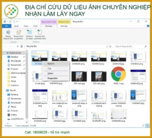 Địa chỉ cứu dữ liệu ảnh chuyên nghiệp – Nhận làm lấy ngay