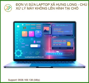 Dịch vụ sửa laptop tại Xã Hưng Long: Chú Nghĩa xử lý máy không lên hình tại chỗ
