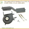 Thay Fan Laptop Apple Macbook Pro A1150, A1211, A1226, A1260 Chính Hãng Lấy Ngay